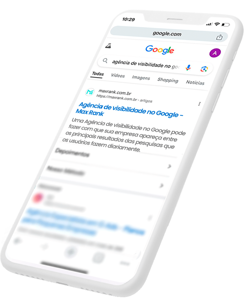 Visibilidade Orgânica MOBILE